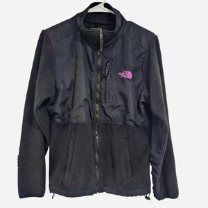 The North Face Black and Pink Fleece Jacket